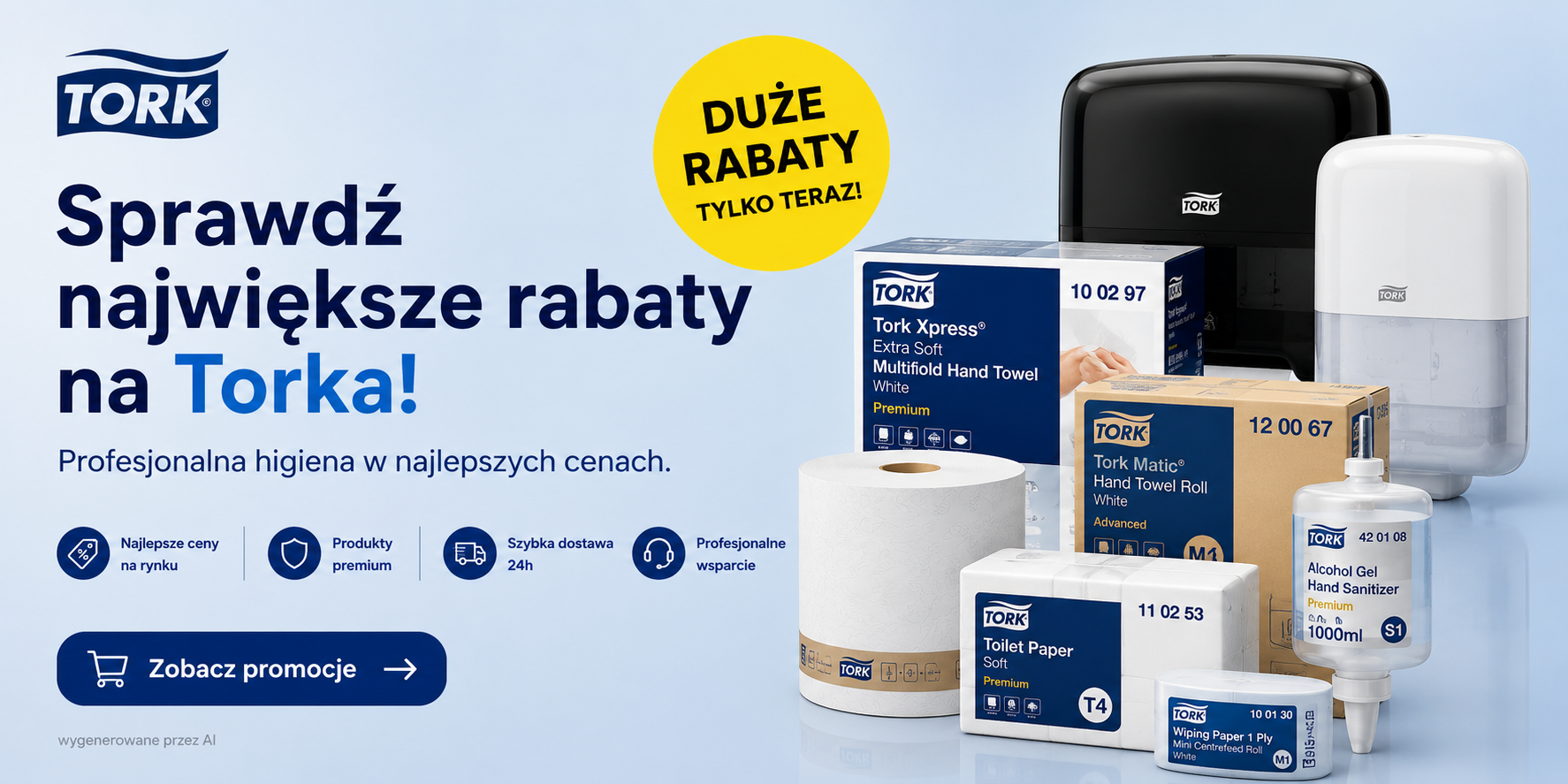 mega rabaty tork